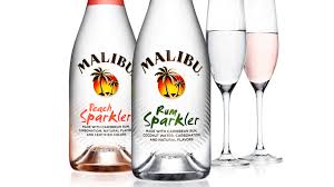 Malibu is ether served neat, on the rocks or used in mixed drinks. Malibu Pops The Top Off Its Latest Product Innovation Malibu Rum Sparkler The Absolut Company
