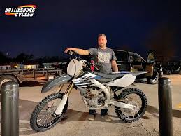 Congratulations To James Fincher From Violet La For Purchasing A 2020 Yamaha Yz250f At Hattiesburg Cycles Yamaha In 2020 Hattiesburg Yamaha Yz250f