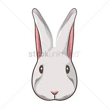 Easter breakfast, table scene with bunny face over white wood. Rabbit Face Vector Image 1819217 Stockunlimited
