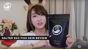 Salted egg fish skin 咸蛋鱼皮. Trying Out Salted Egg Fish Skin Salted Egg French Fries From Oyu Fish Malaysia Salted Egg Egg Snacks Salted Egg Yolk