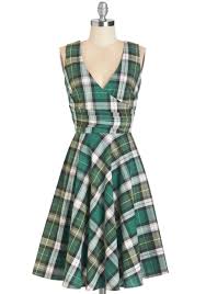 Beguiling Beauty Dress In Green Plaid Vintage Dresses Beauty Dress Cute Dresses