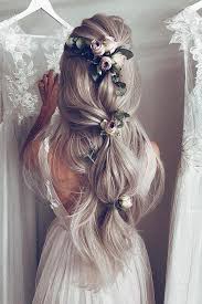 30 Pretty Cool Rustic Wedding Hairstyles Rustic Wedding Hairstyles Hair Styles Long Bridal Hair