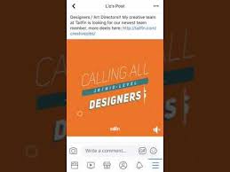 Tailfin Marketing Job Post Motion Graphics The Use Of Animation Here Feels Very Spritely Plus The Colors Make Fo Marketing Jobs Job Posting Motion Graphics