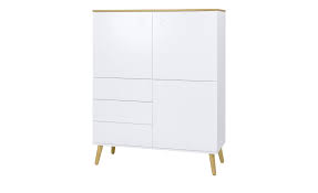 Roomers Highboard Mit 3 Turen Und 3 Schuben Scan Masse Cm B 109 H 137 T 43 Kommoden Sideboards Kommoden Hoffner In 2020 Schliessfacher Highboard Und Highboard Weiss