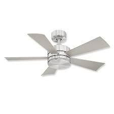 Ceiling fans provides good air movement and silent environment (less than 47 decibels), reverse motor cools in. Modern Forms Wynd Fr W1801 42l Ss 42 Led Outdoor Ceiling Fan