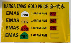 Harga emas pada perdagangan sebelumnya dipatok rp994.000 per gram. Limbang Goldsmith Home Facebook