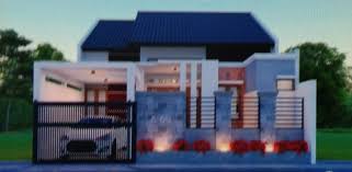 Desain Dan Denah Rumah Terbaru Ukuran 9 X 12 M Dengan 3 Kamar Tidur 2 Toilet Dan Mushola Dalam Rumah Yang Elegan Suara Bamega Online