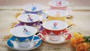 Elegant New Disney Princess Tea Cups And Saucers Collection Tea Cups Disney Cups Disney Dishes