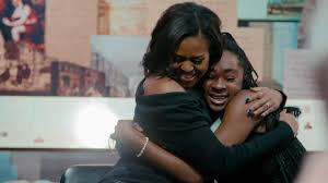 Michelle obama's daughters malia and sasha grew up in the white house michelle obama lit up instagram on sunday as she shared a candid new snapshot in celebration of her 57th birthday. Becoming Michelle Obama Opens Up In Revealing New Documentary Cnnpolitics
