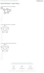 Quiz Worksheet Graph Theory Study Com