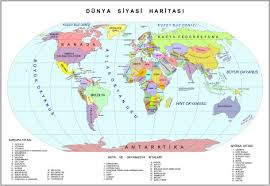 Diğer insanlardan benzer şeyler duydum, gülümsedim. Dunya Siyasi Haritasi