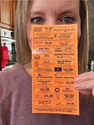 Discount cards for Trinity Middle School 2025