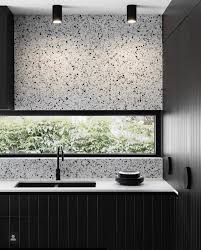 The look of terrazzo charmingly plays with speckles of texture and varied tones to create a whimsical yet glamorous space full of dimension. Tiles Talk Latest Kitchen Tile Design Ideas Perini