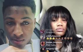 Nba youngboy's girlfriend, jania, says she wasn't beaten up—that's how they play!. Rhymes With Snitch Celebrity And Entertainment News Nba Youngboy S Girlfriend Explains Away New Black Eye