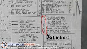 Hvac Controls Training Liebert Mini Mate Controls Wiring Diagrams And Schematics Part 1 Of 2 Youtube
