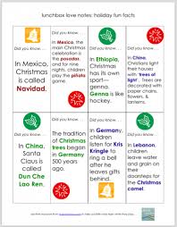 Holiday Time Fun Fact Lunchbox Notes Teach Mama Christmas Fun Facts Lunch Box Notes Christmas Trivia