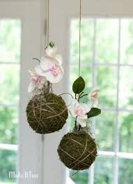 How To Make A Faux Kokedama Moss Ball Arrangement Moss Decor Moss Balls Kokedama