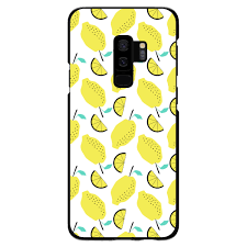 Available on purchases of select products charged to a samsung financing account. Distinctink Case For Samsung Galaxy S9 Plus 6 2 Screen Custom Ultra Slim Thin Hard Black Plastic Cover Summer Graphics Lemon Pattern Lemonade Walmart Com Walmart Com