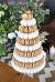 Elegant Macaron Wedding Cake