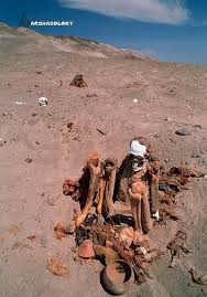 Chauchilla cemetery in Peru preserves Nazca culture mummies