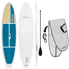 Jimmy Styks 10' Misstyk Stand-Up Paddleboard Package—Bamboo | West Marine