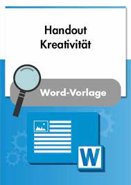 Handout word vorlagen | перевод слова handout . Kreativitatstechniken Handout Vorlage Muster Checkliste