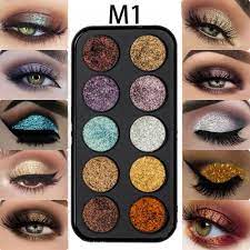 10 Color Glitter Eyeshadow Palette Diamond Sparkling Makeup Kit Glitter Eyeshadow Makeup Kit Eyeshadow