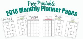 Download monthly calendar of the year 2018 from this web page. Free Printable A5 2018 Monthly Calendars Live Craft Eat