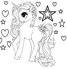 Pagina Para Colorear Unicornio Para Para Dibujos Para Colorear De Unicornios Kawaii Para Imprimir Dibujos De Unicornios Unicornio Colorear Unicornio Pintar