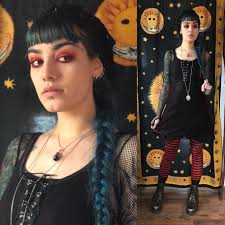 What's with the blood-red eyeshadow?” “I don't want to look kind-hearted.”—  Lady Vengeance (2005).