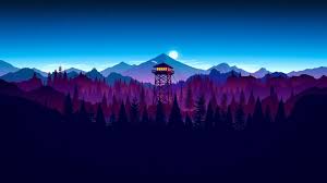 Firewatch Wallpaper 1920x1080 Sunset Artwork Digital Wallpaper Gaming Wallpapers