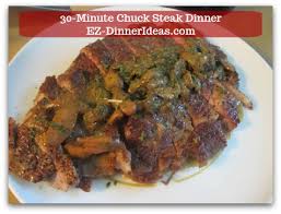 71 homemade recipes for thin steak from the biggest global cooking community! Quick Beef Chuck Steak Recipe Easy 30 Minute Dinner Idea