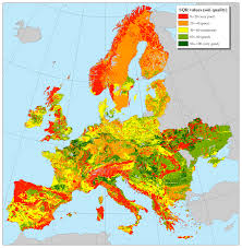 Soil quality in Europe : rMapPorn