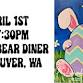Kids and a Canvas Paint Night - Easter Egg Bunny