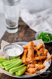 Bet all the ingredients are in your pantry! Baked Garlic Buffalo Chicken Wings Paleo Whole30 Chelsea Joy Eats