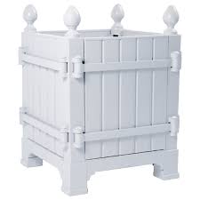 Don't drill so many holes that you weaken your piece, but enough that you don't have water accumulating and rotting out your planter or your plants! Versailles Planter Box 3 For Sale On 1stdibs