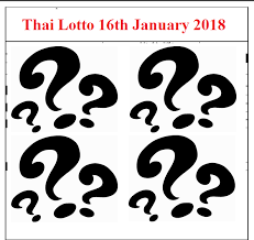 Thailand Lottery Results 16th January 2018 Thai Results
