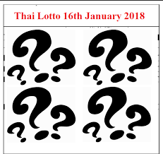 thailand lottery results 16th january 2018 thai results