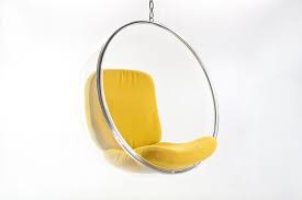 Eero aarnio style bubble hanging chair. Eero Aarnio Bubble Chair For Adelta Flatland Design