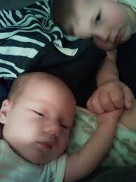 Captain and Morgan loving life at camp!