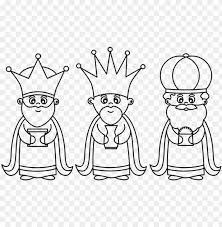 Dibujos Animados Para Colorear De Los Reyes Magos