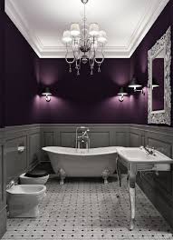 Today i share with you 3 elegant and glam bathroom/ vanity display organizational ideas using dollar tree items! Purple Bathroom Love The Color Wish I Could Incorp Into My Home To Go With All Of My Primative Decor Its B Purple Bathrooms Dark Purple Walls Purple Walls