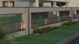 Image Result For Boundary Wall For Housing Front Wall Design Compound Wall Design House Front Wall Design