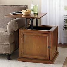 Lift Top End Table End Tables End Tables With Storage Transforming Furniture