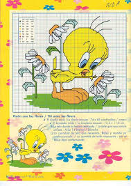 Tweety Bird Cross Stitch Pattern Pin By Mike Ebersol On Punto A Croce Disney Cross Stitch Cross Stitch For Kids Cross Stitch
