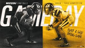 Check Out This Behance Project Mizzou Football Black Gold Spring Game Graphics Https Www Behance Net Mizzou Football Spring Games Sports Graphic Design