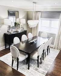Neutral Dining Room Looking Elegant And Classy Home Homeinspo Homedecor Homeideas Ho Classy Dining Room Neutral Dining Room Dining Room Makeover