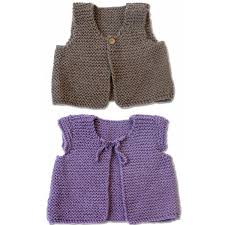 Facile à tricoter en point jersey endroit et point de blé avec des aiguilles n° 5.votre modèle est lav Gilet De Berger Fonty