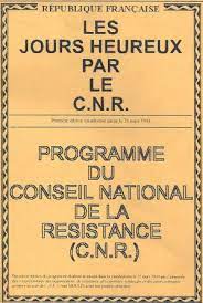 Quelles sont les différentes dimensions des combats de la résistance ? Conseil National De La Resistance Wikirouge