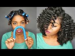 Another advantage is that you can enjoy quick hairstyles and stop losing precious time in front of your mirror every day. Flexible Curling Rods How To Use Flexi Rods On Natural Hair